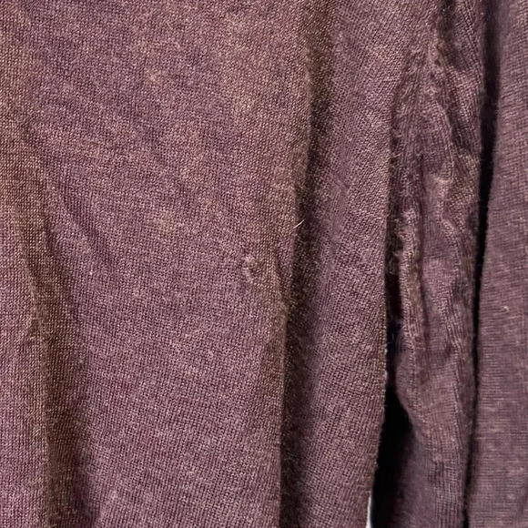 Joseph A Bank 100% merino wool vneck sweater size L - Picture 4 of 5